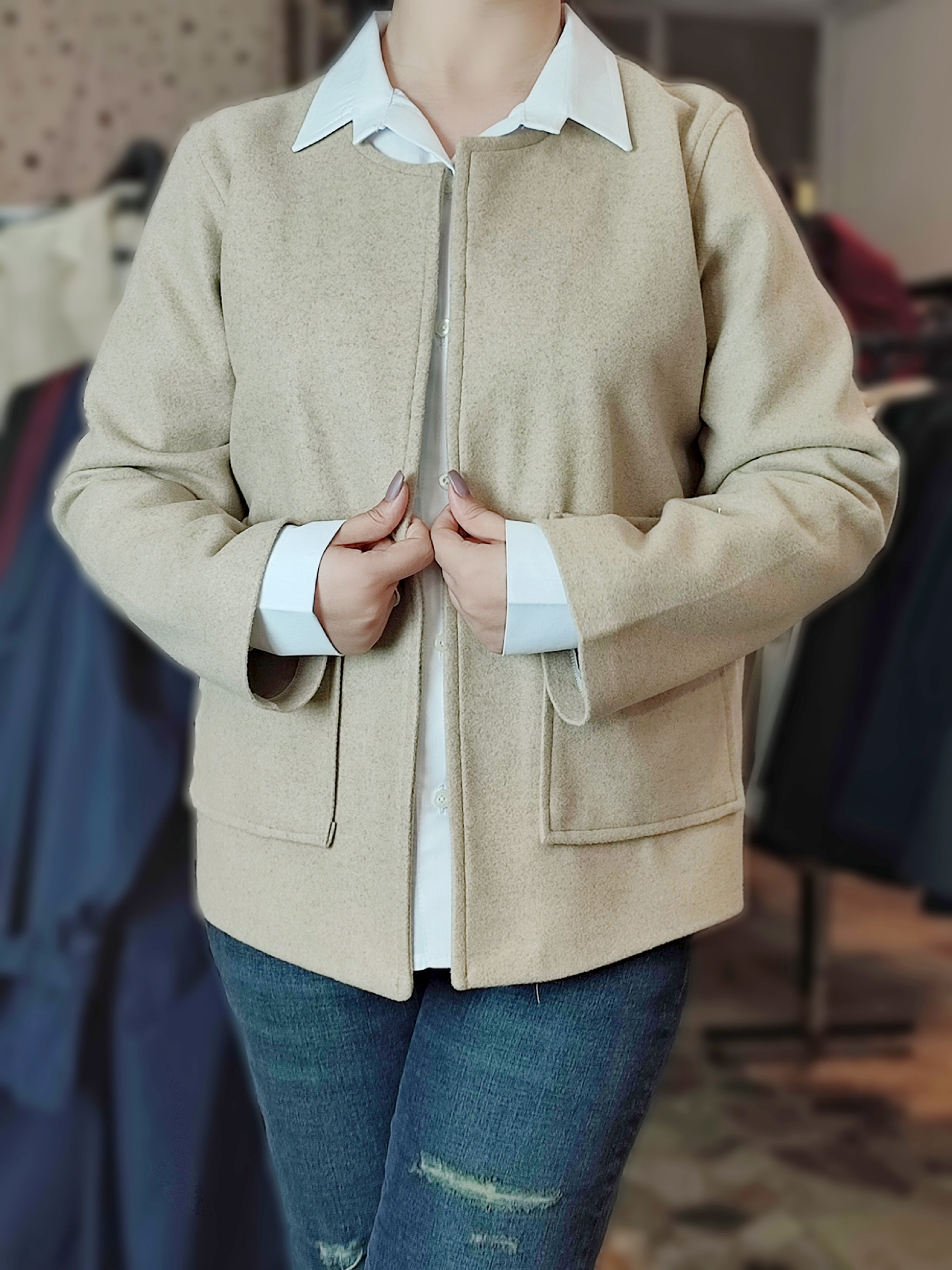 کت فوتر دخترانه بدون پرز دهی