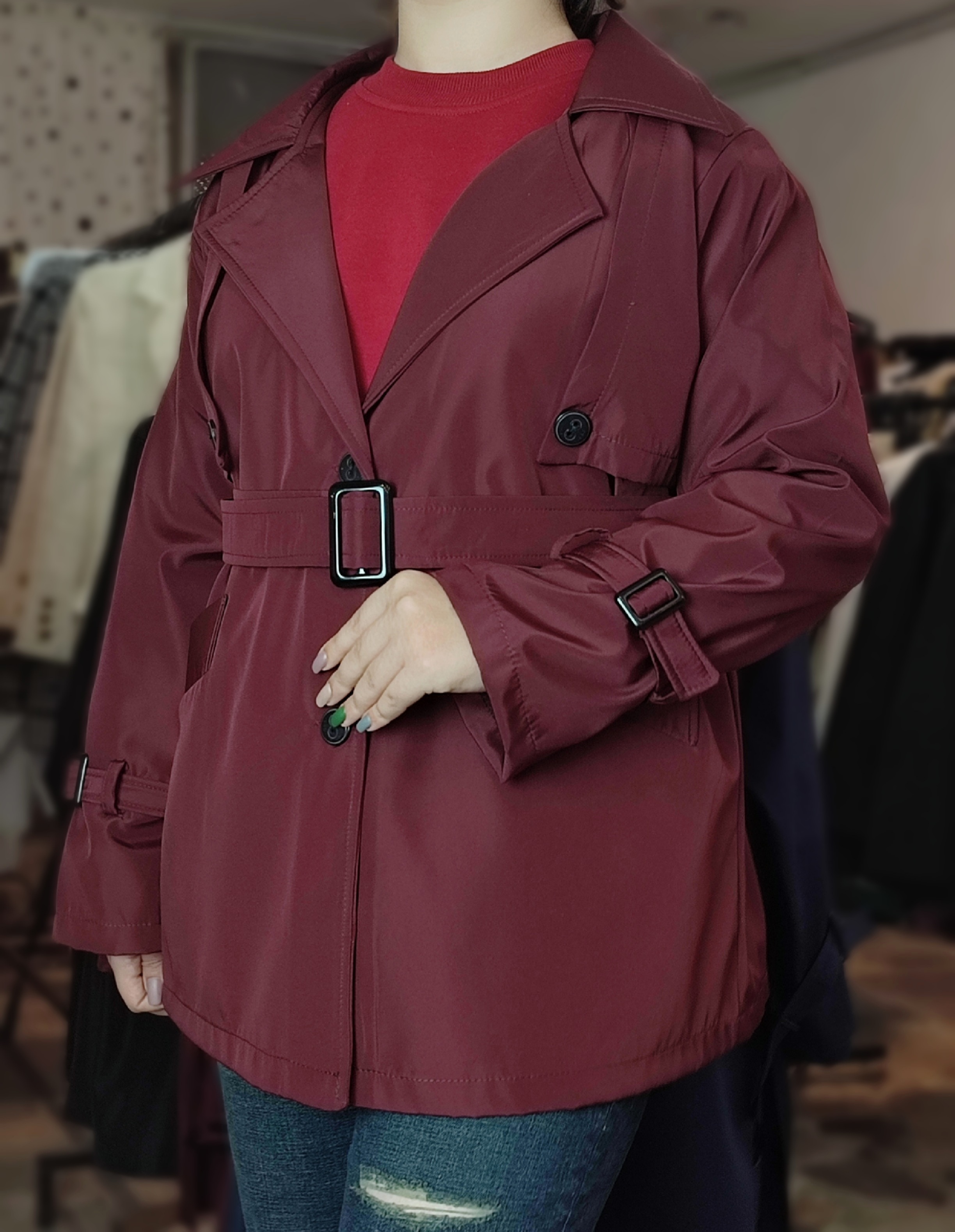 ترنچ کت دخترانه