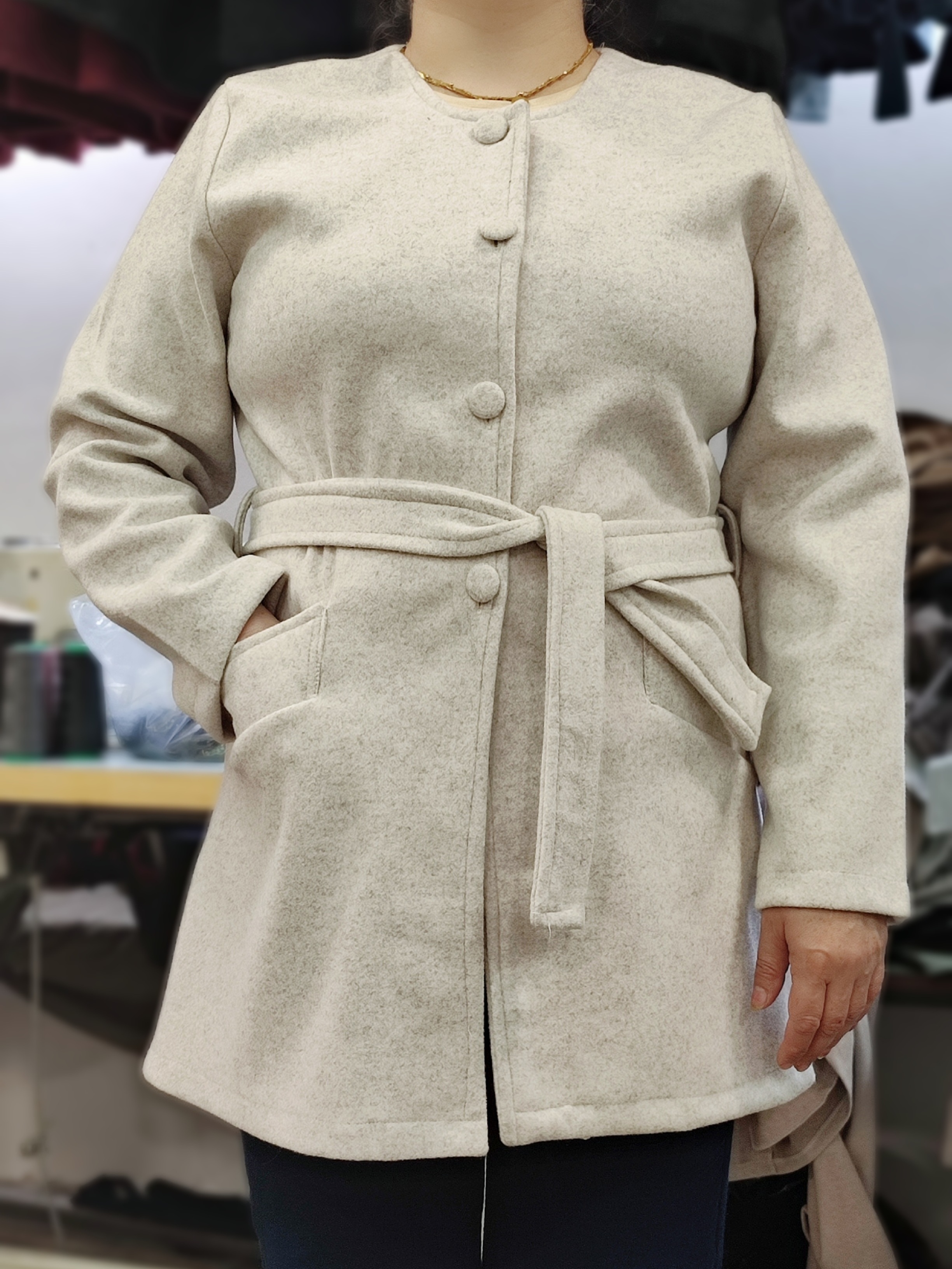 پالتو فوتر کش بدون پرز دهی